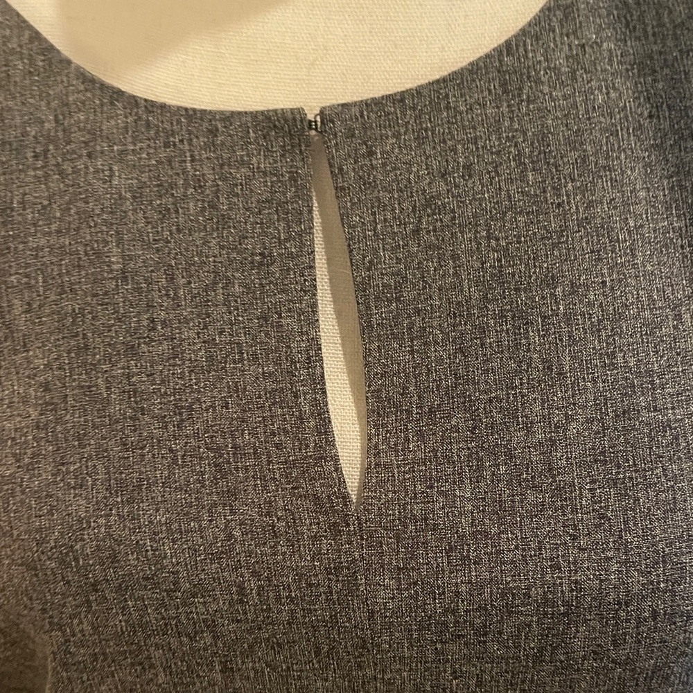Ann Taylor Charcoal Long Sleeve Dress - Picture 5 of 6